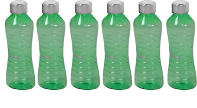 Nayasa Metallis 1000 ml Bottle(Pack of 6, Green) Nayasa Metallis 1000 ml Bottle(Pack of 6, Green)