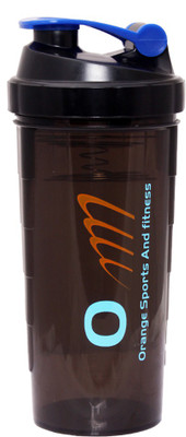 

Orange Sports Speed Shaker 500 ml Shaker(Pack of 1, Black, Blue)
