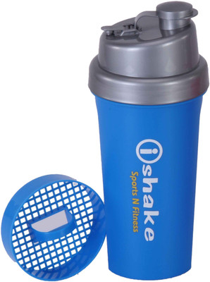 

iShake 51 700 ml Shaker(Blue, Gold), Blue;silver