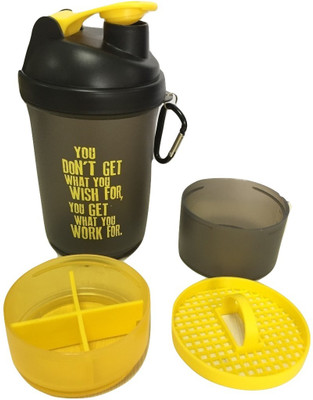 

GreenBee My Gym 500 ml Shaker(Pack of 1, Yellow)