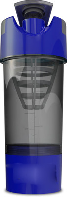 

Fuel Shaker Cyclone 500 ml Shaker(Pack of 1, Blue), Black & blue