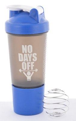 

DOXEY Alpha Gym Shaker 600 ml Shaker(Pack of 1, Blue)
