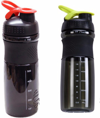 

Souk Fitness Kools 750 ml Shaker(Pack of 2, Black)