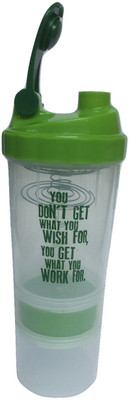 

GreenBee My Gym 500 ml Shaker(Pack of 1, Clear)