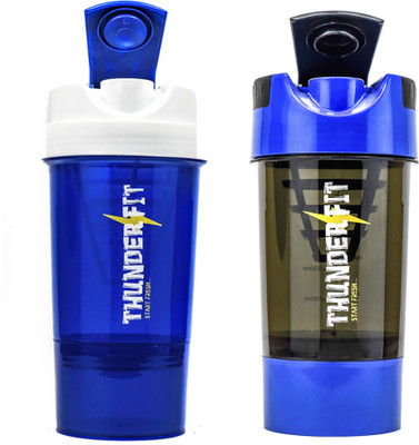 

THUNDERFIT Orignal Gym 500 ml Shaker(Pack of 2, Multicolor)