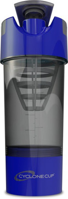 

Cyclone Cup Protien Mixer with Sipper 500 ml Shaker(Pack of 1, Blue)