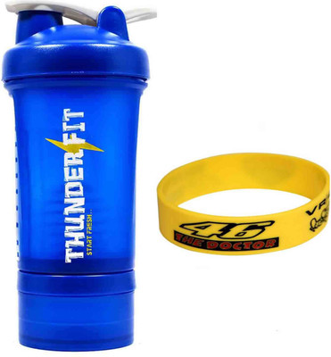

THUNDERFIT original sipper 500 ml Shaker(Pack of 2, Multicolor)