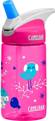 

CamelBak Eddy 400 ml Sipper(Pack of 1, Pink), Winter birdies