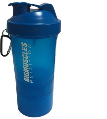 

BIG MUSCLES My Gym 500 ml Shaker(Pack of 1, Blue)