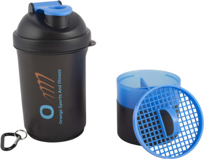 

Orange Sports Band Soot 500 ml Shaker(Pack of 1, Blue)