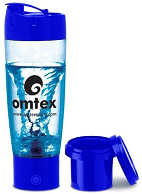 

Omtex Protein Mixer with Sipper 600 ml Shaker(Blue)