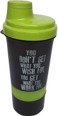 

GreenBee My Gym 500 ml Shaker(Pack of 1, Green)