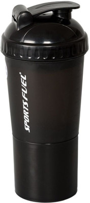 

Sportsfuel Super 600 ml Shaker(Pack of 1, Black)