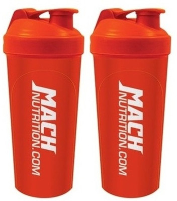 

Mach Nutrition PP5PP5 650 ml Shaker(Pack of 2, Red)