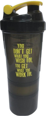 

GreenBee My Gym 500 ml Shaker(Pack of 1, Black)