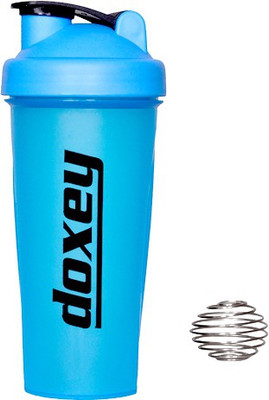 

DOXEY Body Shaker 600 ml Shaker(Pack of 1, Blue)