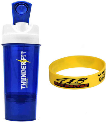 

THUNDERFIT orignal sipper 500 ml Shaker(Pack of 2, Multicolor)
