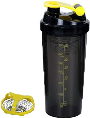 

UDAK Speed 700 ml Shaker(Pack of 1, Yellow, Black), Black;yellow