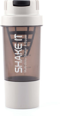 

HAANS shakeit 500 ml Shaker(Pack of 1, Grey)