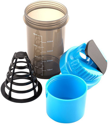 

GreenBee My Gym 500 ml Shaker(Pack of 1, Blue)