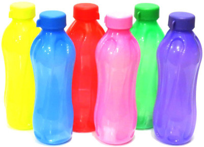 Cello Aqua Cool 1000 ml Bottle Pack of 6, Multicolor