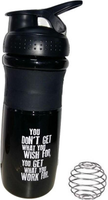BIG MUSCLES My Gym 760 ml Shaker(Pack of 1, Black)