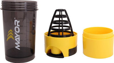 

Mayor Hurricane (Shaker) 600 ml Shaker(Pack of 1, Yellow, Black)