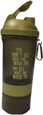

GreenBee My Gym 500 ml Shaker(Pack of 1, Gold)