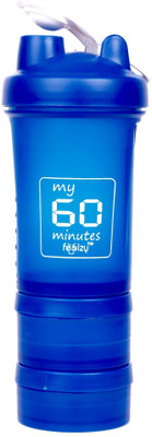 

My 60 Minutes Blue Big Boy Gym Shaker 500 ml Shaker(Pack of 1, Blue)