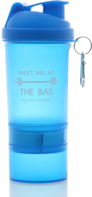 

My 60 Minutes Gym Shaker 500 ml Shaker(Pack of 1, Green)