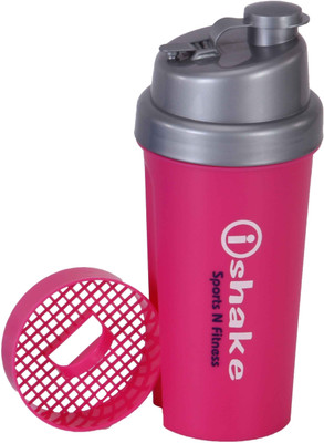 

iShake 51 700 ml Shaker(Silver, Red), Pink;silver