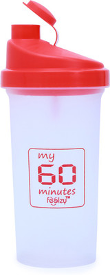 

My 60 Minutes White Red 700 ml Shaker(Pack of 1, White)