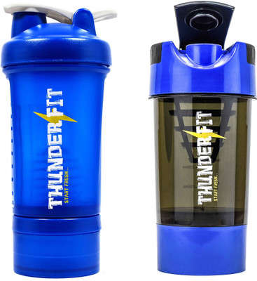 

THUNDERFIT Orignal Gym 500 ml Shaker(Pack of 2, Multicolor)