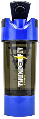 

THUNDERFIT ORIGINAL GYM SIPPER 500 ml Shaker(Pack of 1, Multicolor)