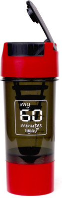 

My 60 Minutes Red Cyclone Gym Shaker 500 ml Shaker(Pack of 1, Multicolor)