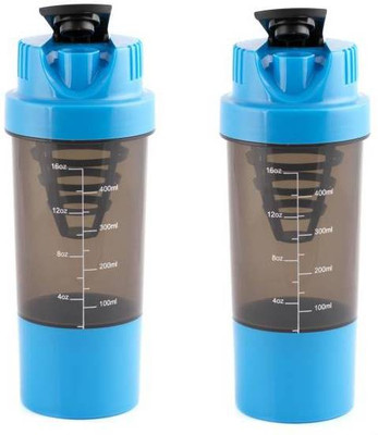 

MADASH blue2 cyclon mad 500 ml Shaker(Pack of 2, Blue), Blue2 cyclon blue