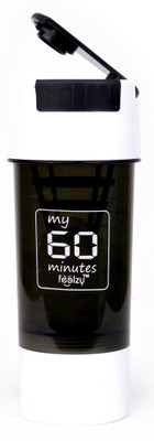 

My 60 Minutes White Cyclone Gym Shaker 500 ml Shaker(Pack of 1, White)