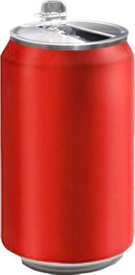 

Ruby Sport Bottle Coke Can Red 300 ml Sipper(Pack of 1, Red)