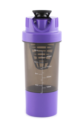 

HAANS Shakeit 500 ml Shaker(Pack of 1, Purple)