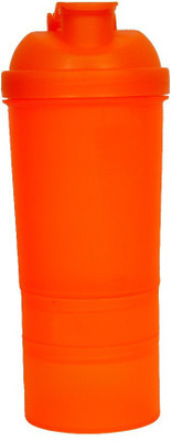 shroodax protein shaker bottle 500 ml Bottle(Pack of 1, Orange) available at flipkart for Rs.205