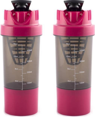 

MADASH pink2 cyclon mad 500 ml Shaker(Pack of 2, Pink), Pink2 cyclon pink