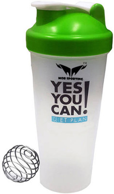 

Mor Sporting Yes You Can Diet 600 ml Shaker(Pack of 1, Multicolor)