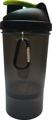 

UDAK One Storage Loop 500 ml Shaker(Pack of 1, Green, Black), Black;green