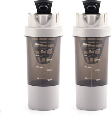 

MADASH grey2 cylon mad 500 ml Shaker(Pack of 2, Grey), Grey2 cylon grey