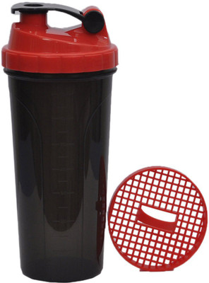 

UDAK Speed 700 ml Shaker(Pack of 1, Black, Red)
