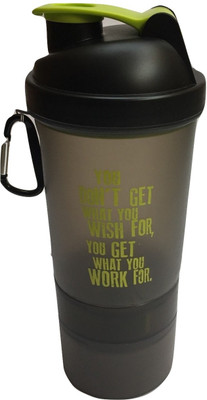 

GreenBee My Gym 500 ml Shaker(Pack of 1, Black)