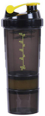 

eWorld Speed 2 Storage Shaker yellow 500 ml Shaker(Pack of 1, Yellow)