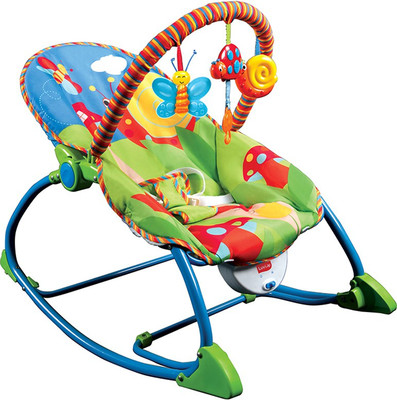 

LuvLap Butterfly Toddler Rocker Non-electric Bouncer(Multicolor)