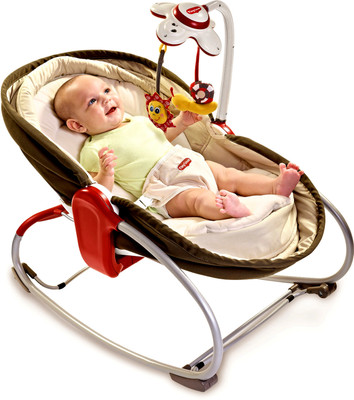 Tiny Love 3-In-1 Rocker Napper Non-electric Bouncer(Brown)