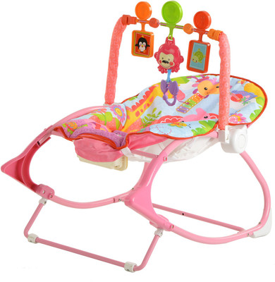 

Toy House Baby Bouncer with Vibration and Music Electric Bouncer(Multicolor)